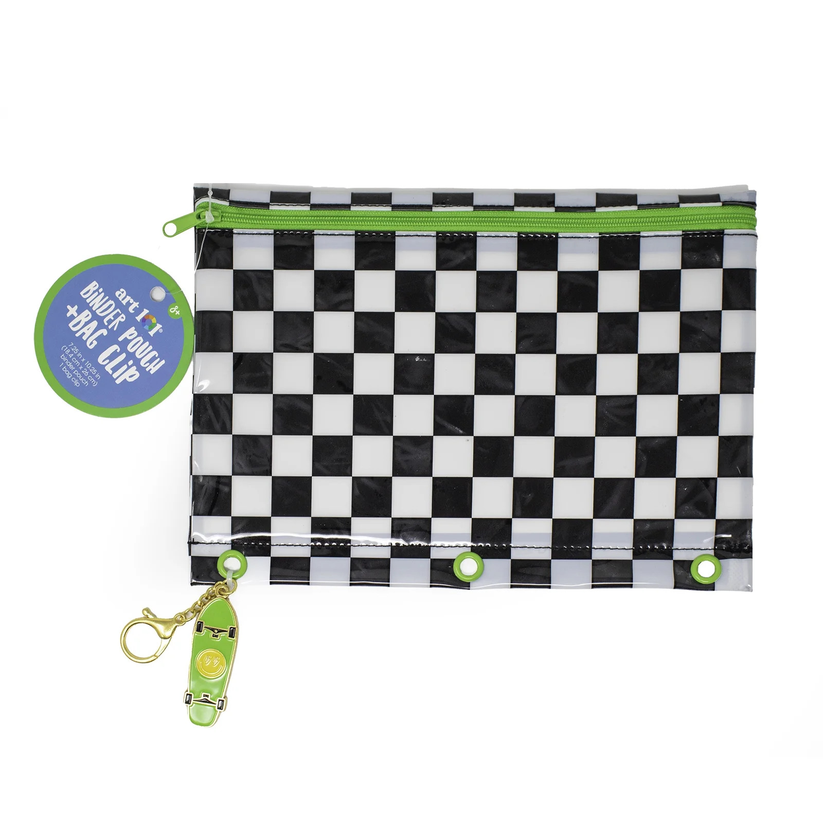 Art 101 Let’s Skate Binder Pouch and Bag Clip-Back to School, for All Ages | Walmart (US)