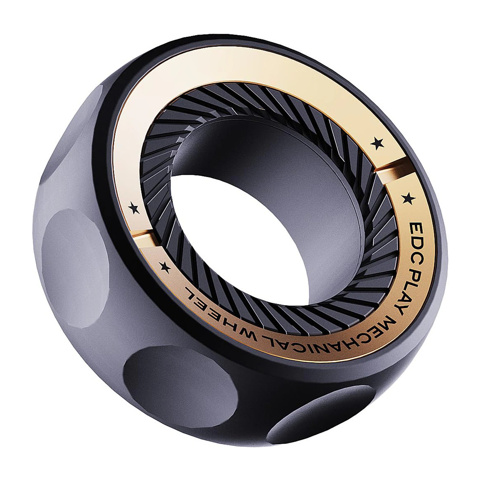 Misopily Magnetic Fidget Ring 1 Piece Stainless Steel and Brass Stress Relief Spinner for Adults and Teens for Focus Anxiety and Sensory Use | Lowe's