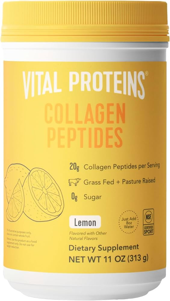 Vital Proteins Collagen Peptides Powder, Collagen Supplements, Hair & Skin Health, 14 Servings, L... | Amazon (US)