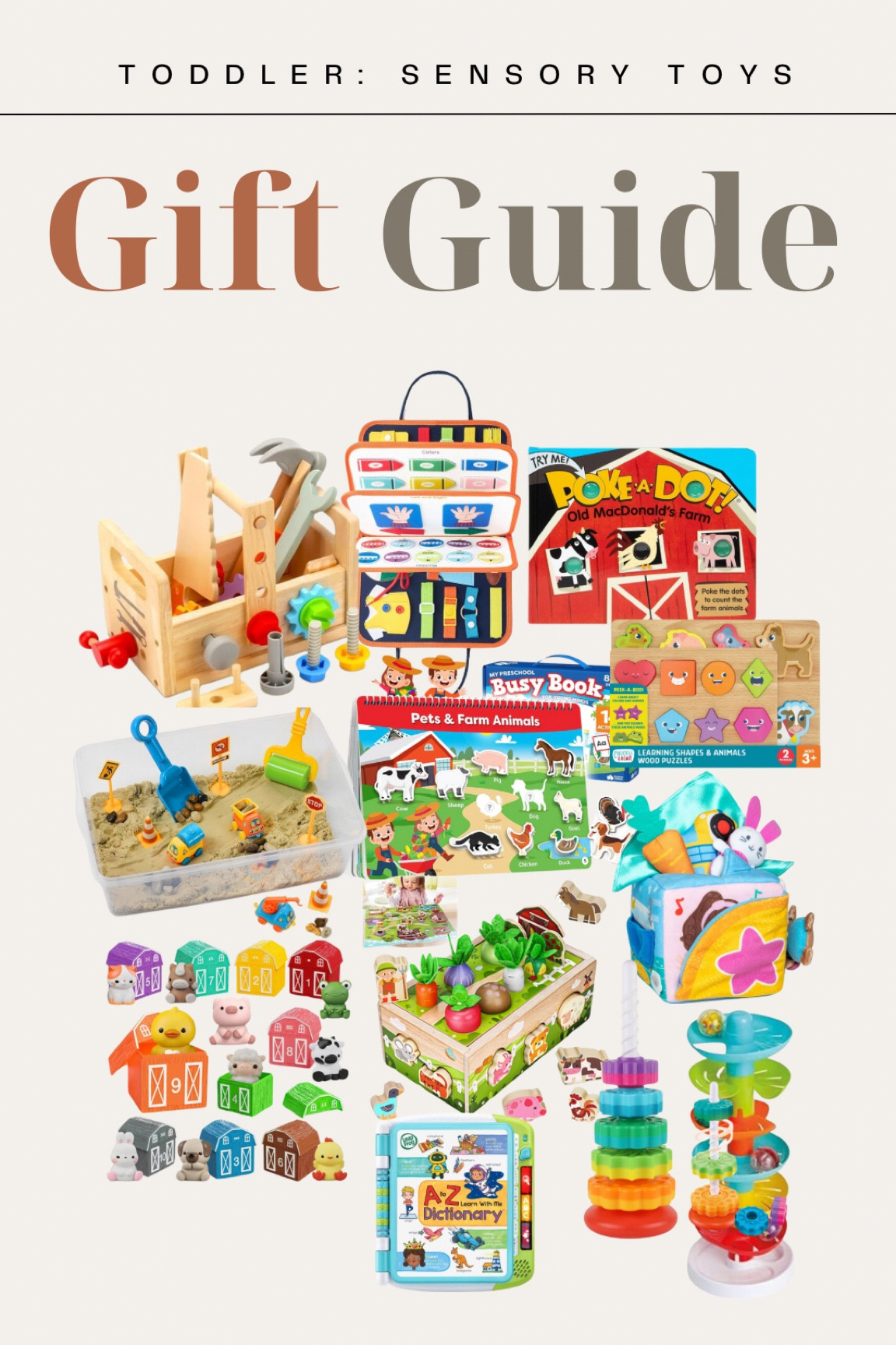 Gift Guide — Toddler Sensory toys ages 1-3 years old🤍 

#giftideas #giftguidefortoddlers #toddlertoys #toddlerlearning #toddlerplaytoys #toddlersensorytoys #sensorytoys #giftideasforkids #toddlerfinds #amazonkids #amazontoys #amazonprime #giftideasfortoddlers #toddlergifts #affordabletoys #affordablefinds #affordablegifts #amazonsalefinds #toysunder20 #amazondeals #blackfridaydeals 

#LTKSaleAlert #LTKGiftGuide #LTKKids