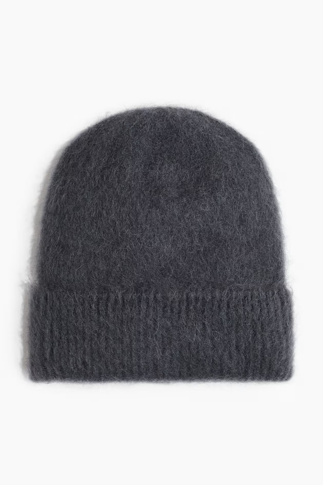 Mohair-blend beanie - Dark grey - Ladies | H&M GB | H&M (UK, MY, IN, SG, PH, TW, HK)