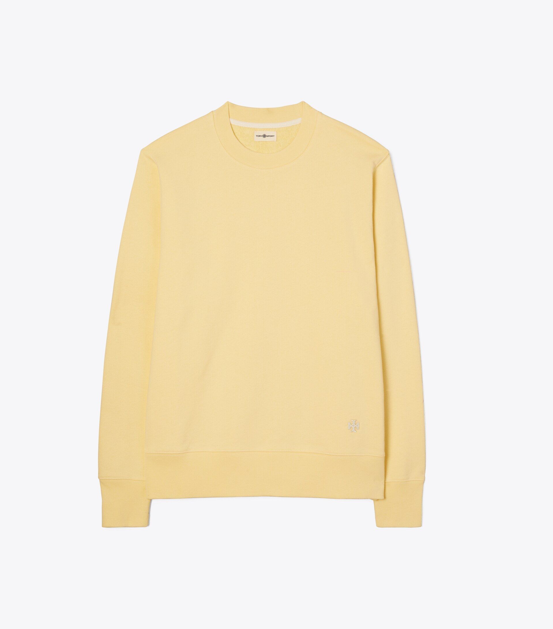 Relaxed Heavyweight French Terry Crew | Tory Burch (US)