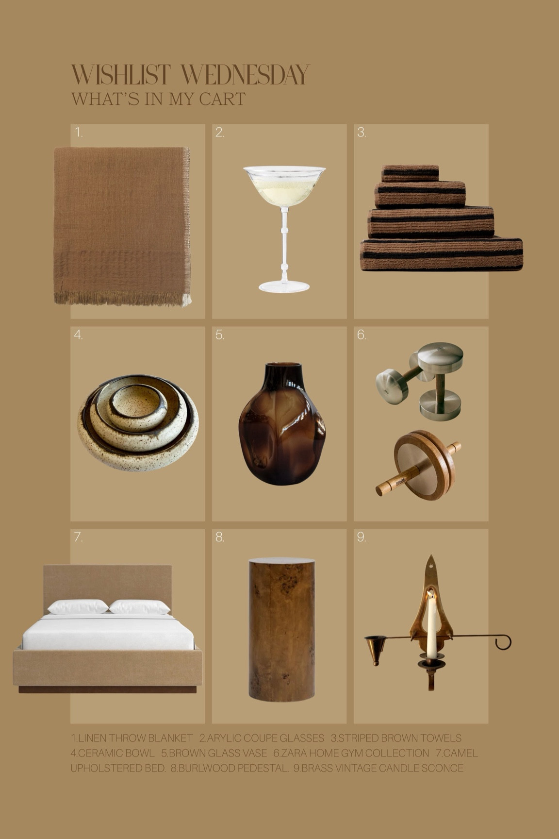 what I’m loving / what’s in my cart 
number 6 is from Zara home! 

#LTKHome