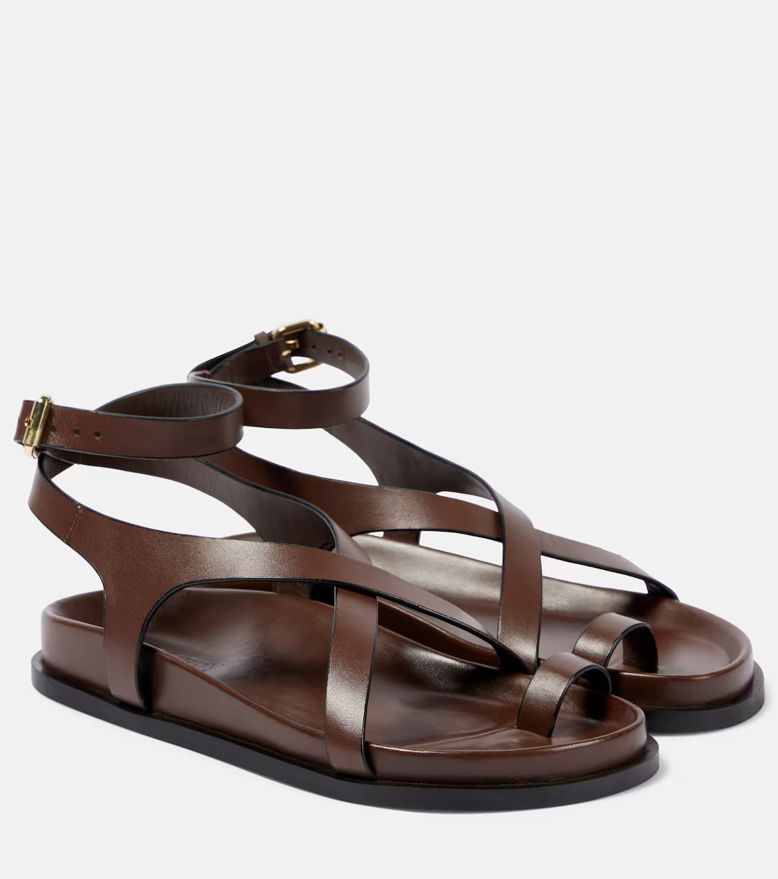 Jalen Slim leather sandals | Mytheresa (UK)