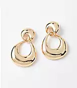 Molded Chunky Hoop Earrings | LOFT