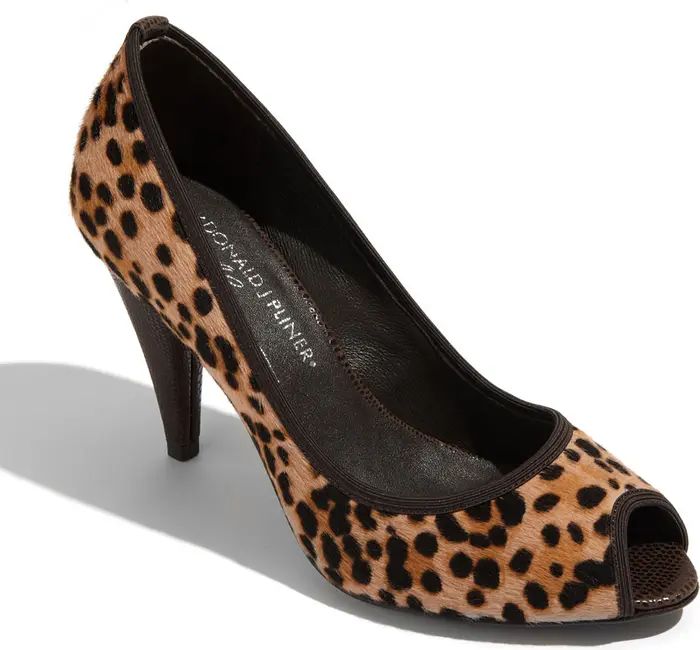 Donald Pliner Donald J Pliner 'Fatima' Peep Toe Pump | Nordstrom | Nordstrom