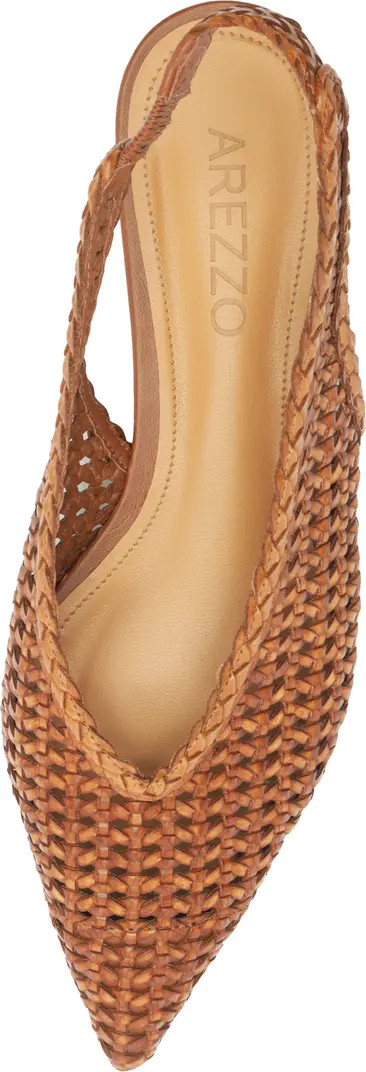 Arezzo Eva Slingback Pointed Toe Flat (Women) | Nordstrom | Nordstrom