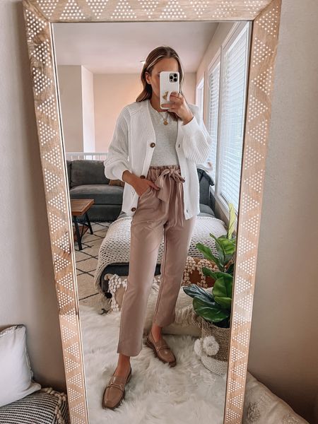 Amazon pants✨ Wearing a small cardigan and small pants 

#LTKunder50 #LTKstyletip