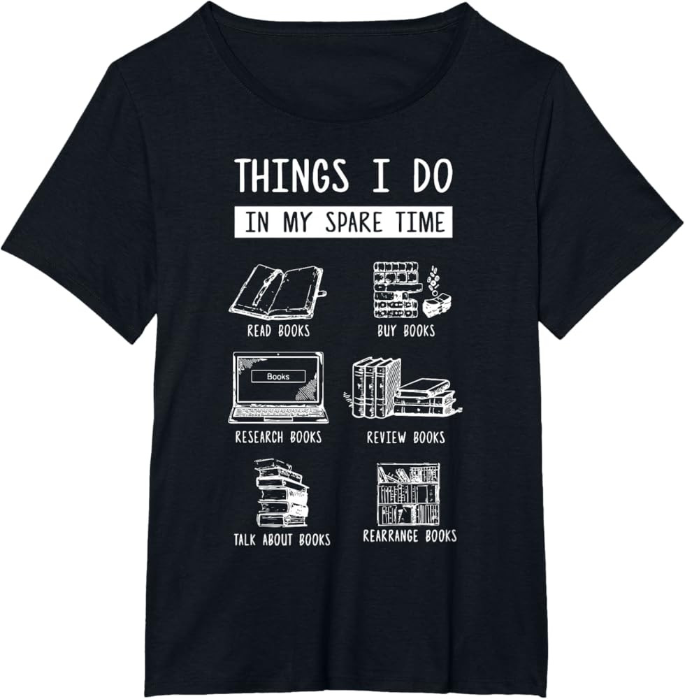 Book Reading - Reviewing Books - Bookworm - Bookish T-Shirt | Amazon (US)