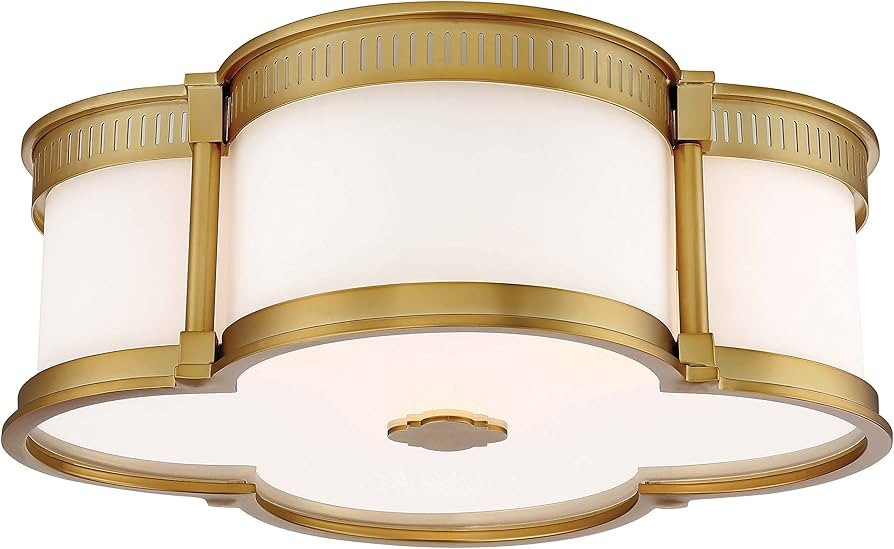 Minka Lavery Flush Mount 16 1/4" Wide Liberty Gold LED Ceiling Light | Amazon (US)