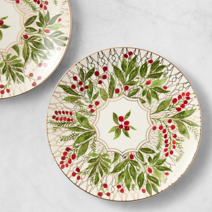 Noel Salad Plates | Williams-Sonoma