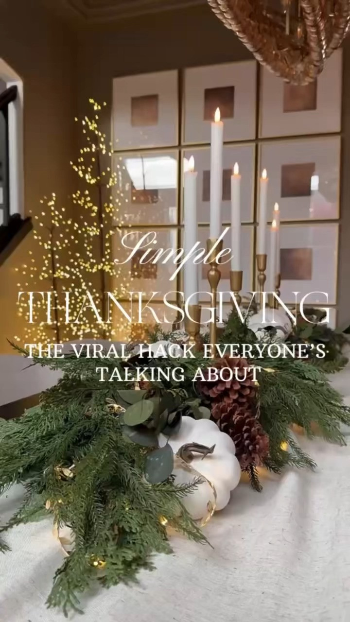 ✨ELEGANT HOLIDAY TABLESCAPE✨ Transform your dining room into a warm, inviting retreat this season. Layer festive garlands, candles, and pine accents for that effortless glow that feels cozy yet refined. Paired with a statement chandelier and soft neutral seating, it’s the perfect setup for holiday gatherings that feel magical from the very first course.

#TheHillaryStyle #Amazon #AmazonHome #HolidayDecor #TablescapeInspo #ElegantDining #CozyHolidayStyle #WinterEntertaining #AffordableLuxury #DesignerInspiredStyle #ChicOnABudget #ModernClassic #HolidayTableDecor #EffortlessElegance 

 #LTKHoliday #LTKSeasonal #LTKOver40