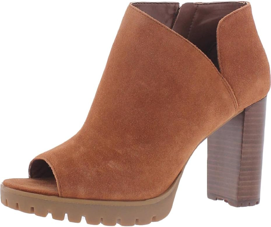 Vince Camuto Women's Footwear Hevana Peep Toe Bootie Ankle Boot | Amazon (US)