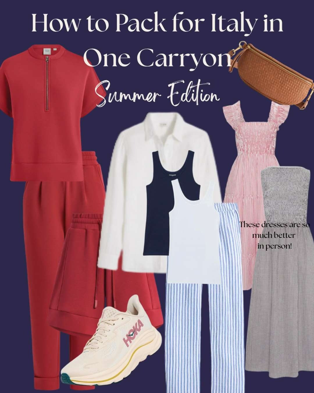 Everything I pack for Italy in summer with kids — Hill House Nap Dresses for the whole family (church-appropriate without any add-ons), JCrew Factory performance shorts that dry overnight, On Cloud sneakers for cobblestone miles, and the rest of the formula that got us through four weeks in Italy. Shop the full Italy packing list here. #italytravel #familytravel #italypacking #travelmom #LTKtravel #LTKfamily #LTKkids 

 #LTKOver40 #LTKTravel #LTKKids