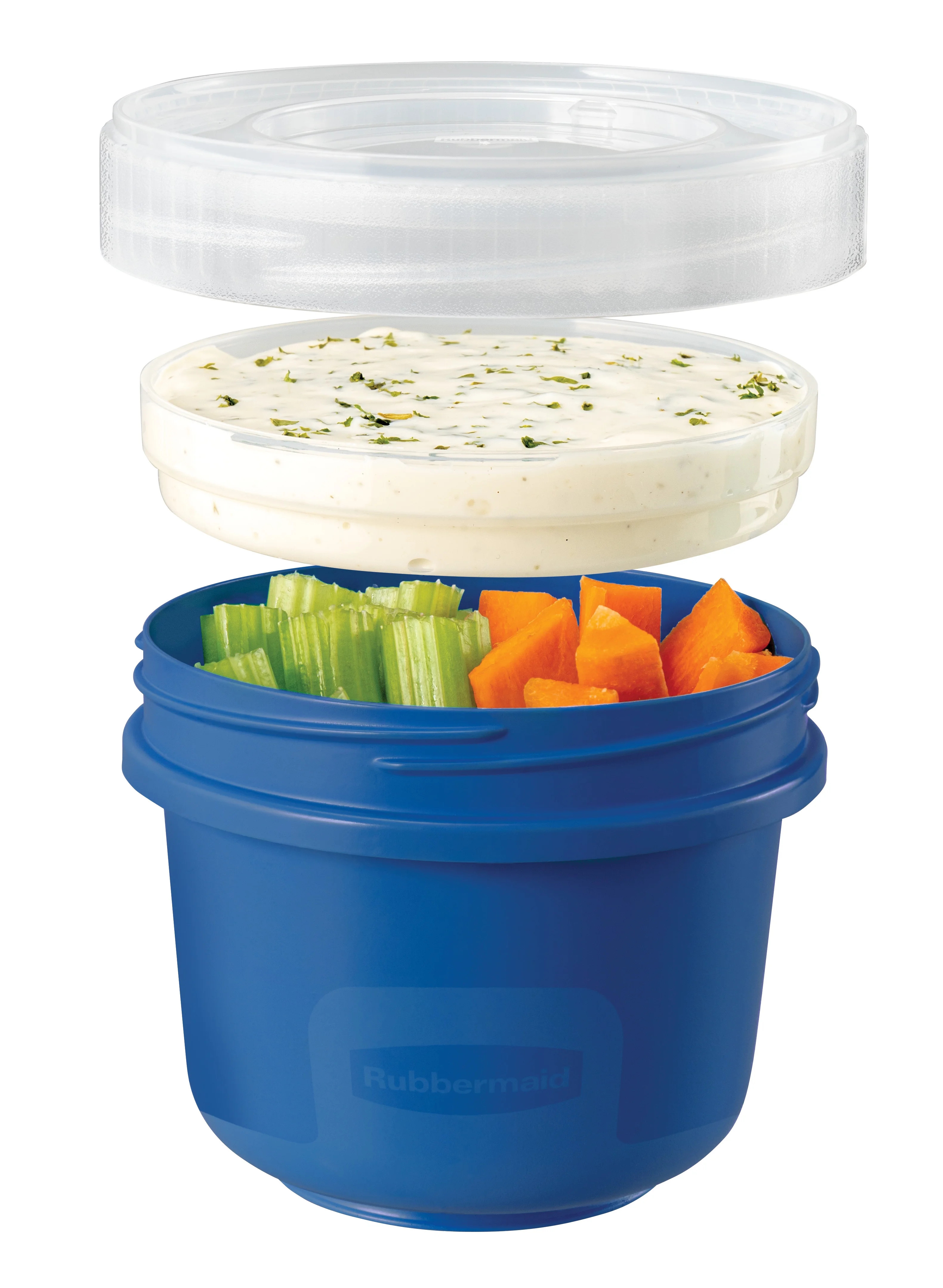 Rubbermaid TakeAlongs Twist-&-Seal 2.1 Cup Meal Prep Food Storage Containers, Set of 2 - Walmart.... | Walmart (US)