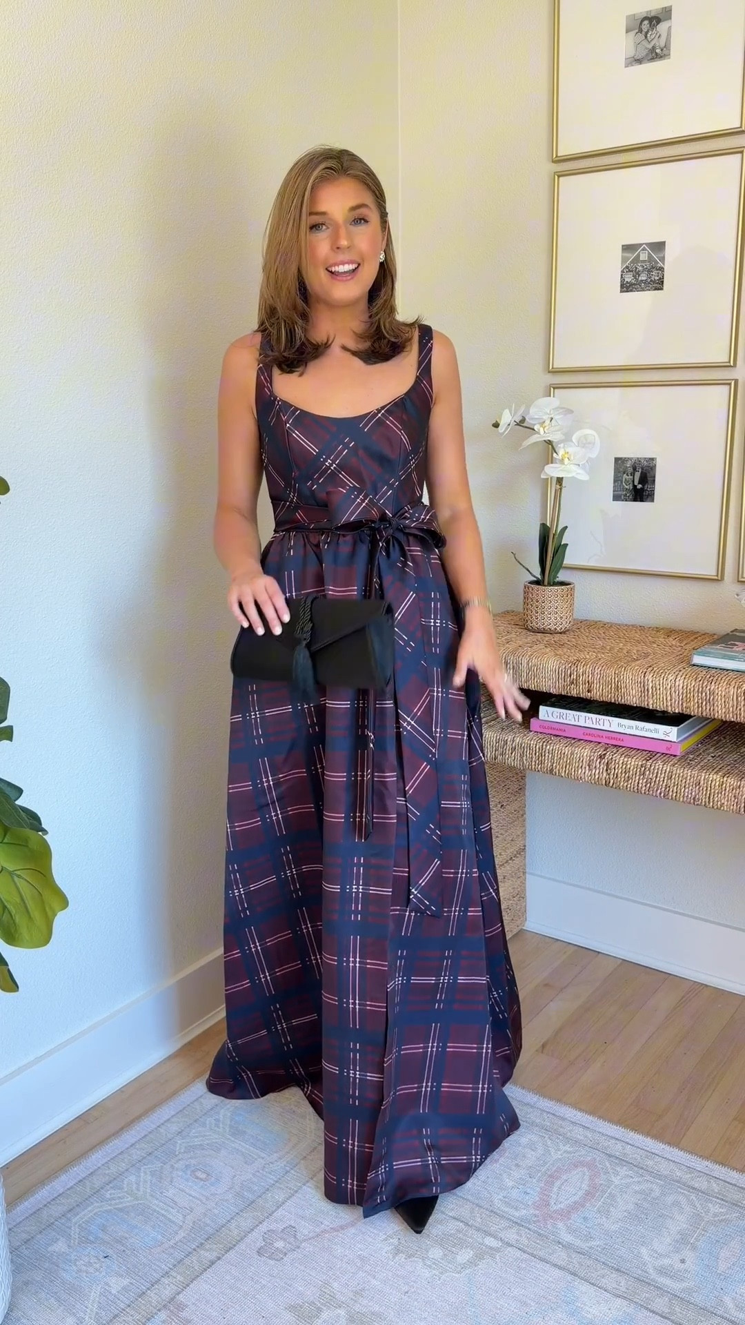 Fab black tie wedding guest look! Wearing a 2