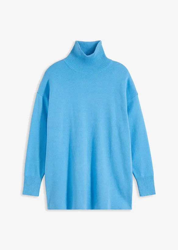 Gerippter Pullover aus reiner Baumwolle | Bonprix DE