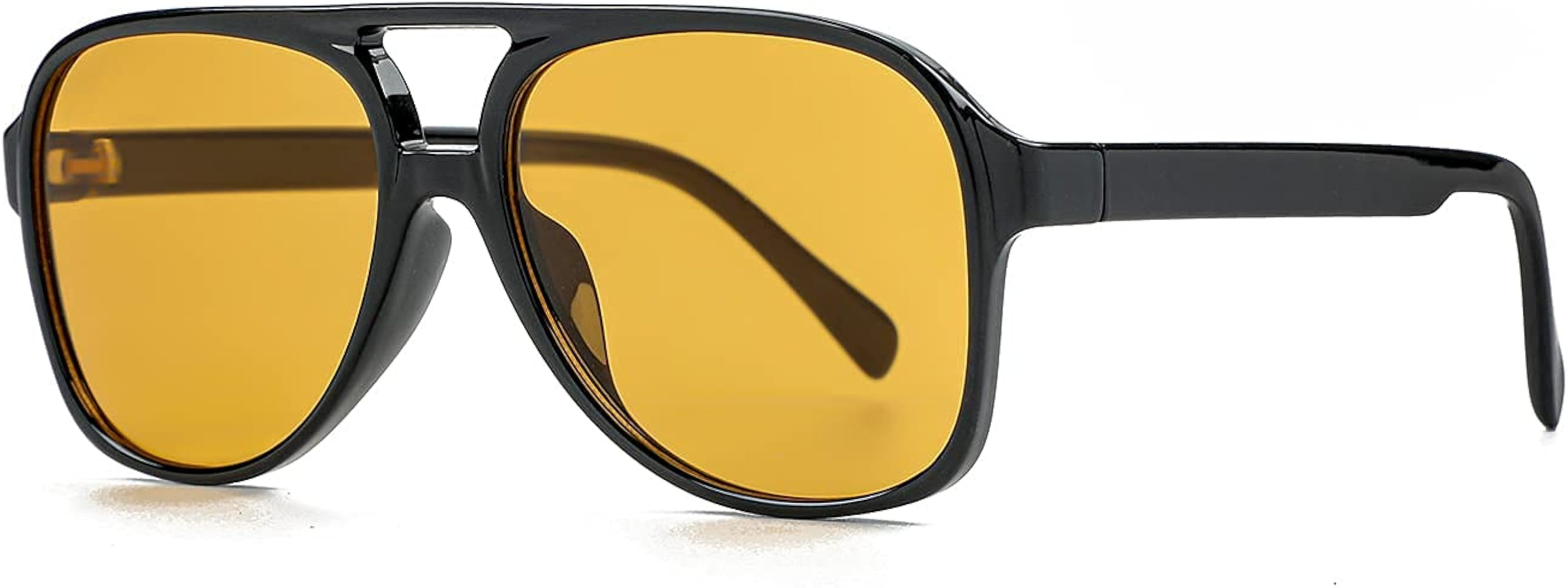 NIDOVIX Polarized Classic Vintage Aviator Sunglasses for Men Women Large Frame Retro 70s Sunglass... | Amazon (US)