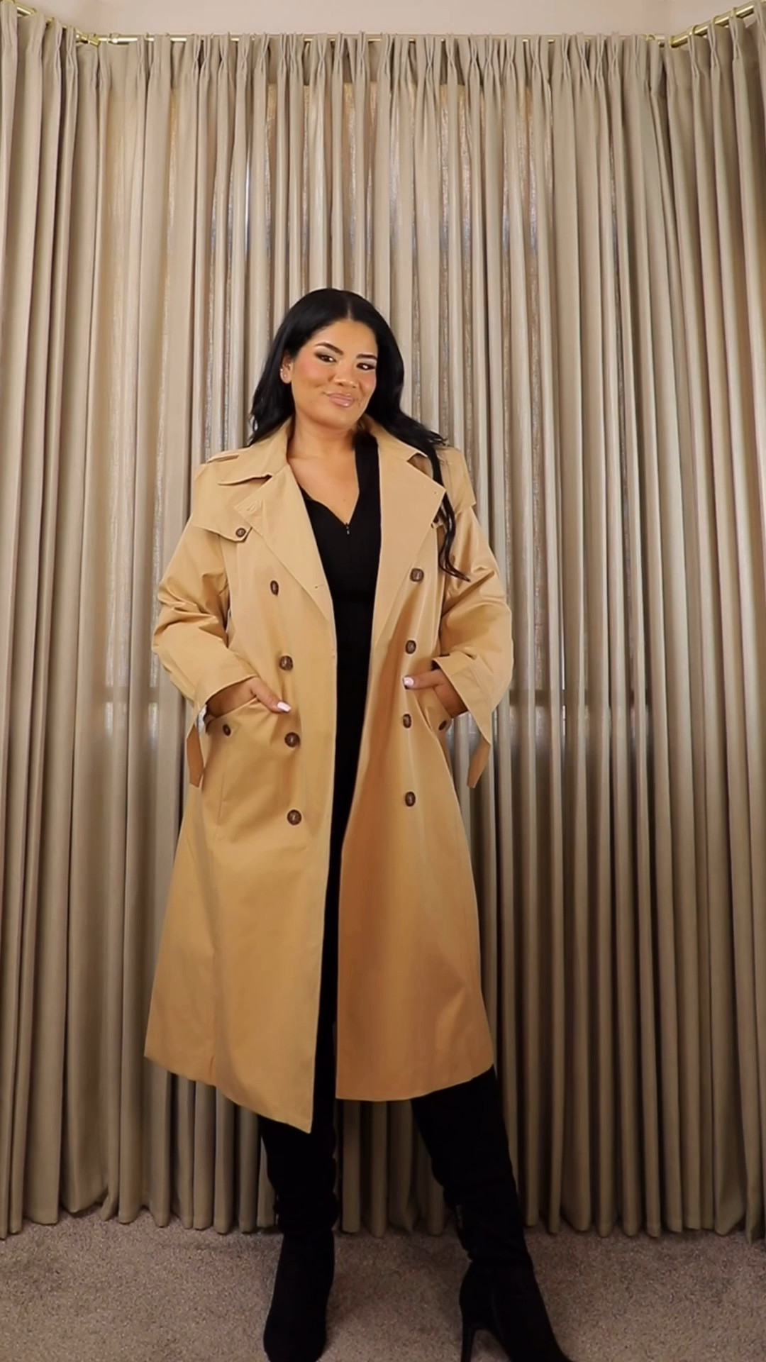 The trench coat, but make it fall. 🤎 A timeless layer that instantly pulls a look together and gives even the simplest outfit that polished, editorial finish. Wearing a size L for reference.

#LTKStyle #FallFashion #TrenchCoat #FallLayers #ClassicStyle #ElevatedBasics #EffortlessStyle #AutumnStyle #SizeInclusive #LTKCreator

#LTKNYFW #LTKSeasonal #LTKOver40