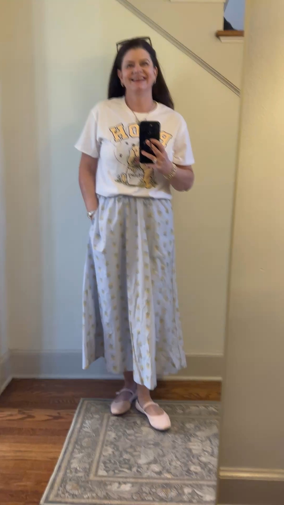 Cute new blue skirt with yellow flowers from Target! Pair it with a fun graphic tee, throw on some tennis shoes or sandles, a hat, and you are ready for anything!

#LTKSaleAlert #LTKSeasonal #LTKWorkwear