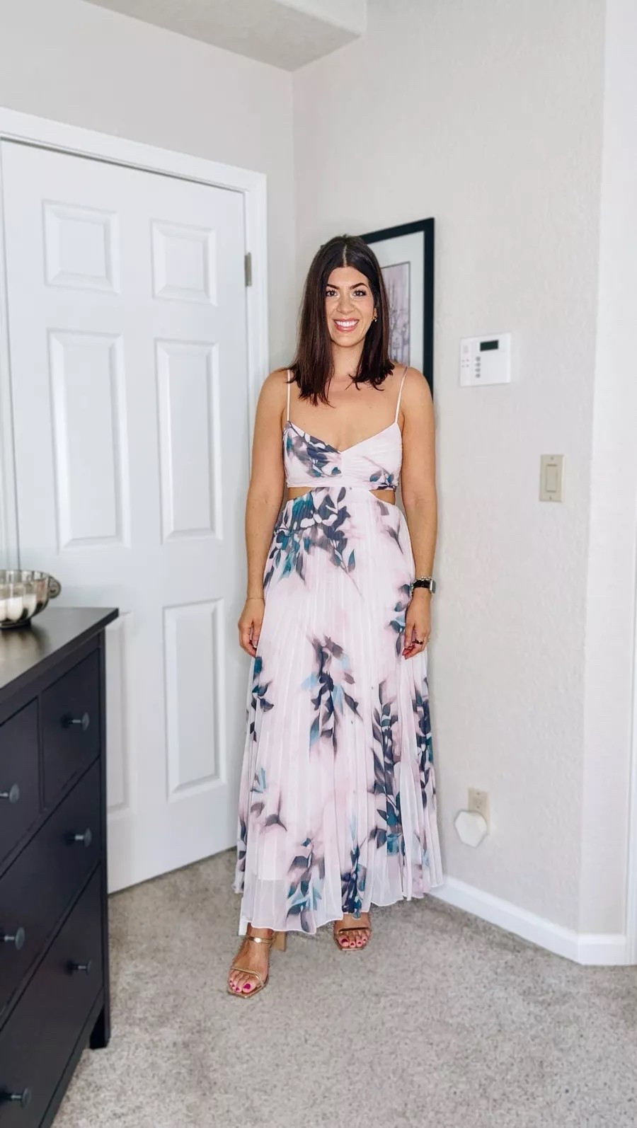 Abercrombie try on code- SPRINGAF In a medium tall wedding guest dress! Perfect LtTK sale and Abercrombie sale! 

#LTKSpringSale #LTKStyleTip #LTKSaleAlert