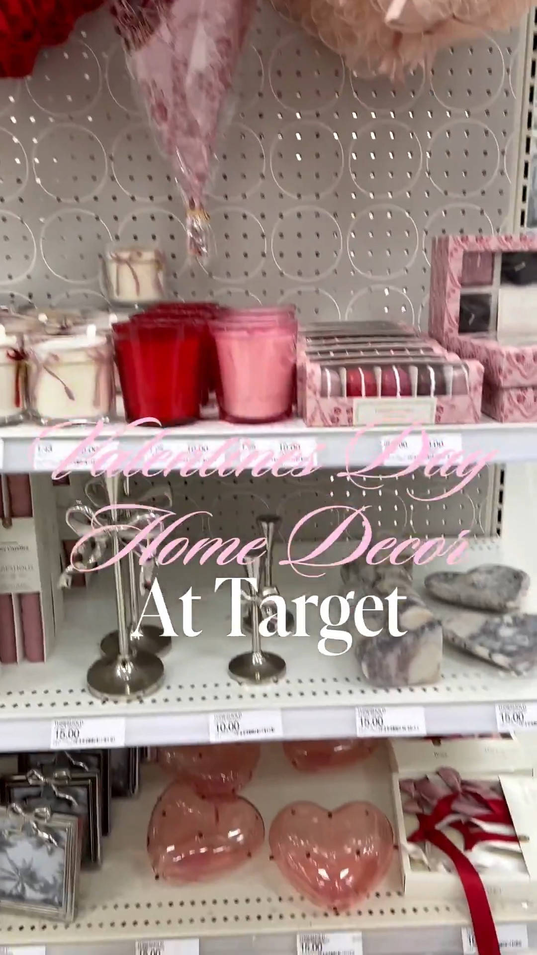 The Valentines Day home decor at Target has to be some of the cutest details I’ve ever seen. Pinks, reds, bows, florals! Obsessed 😍💕🎀

#LTKHome #LTKBeauty #LTKvlog