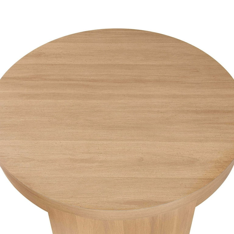 Beautiful Mod Round Coffee Table by Drew Barrymore, Warm Honey Finish - Walmart.com | Walmart (US)