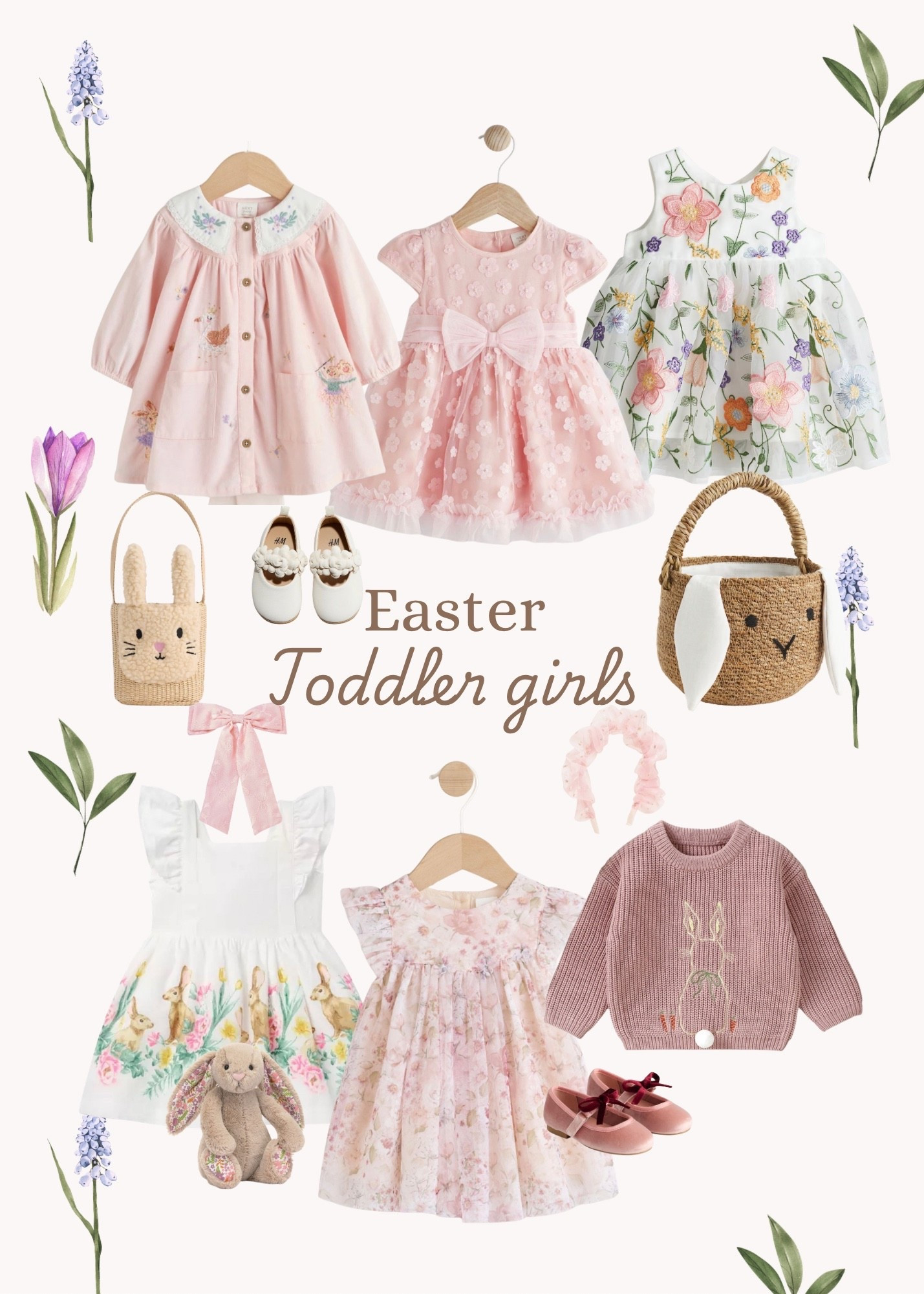 Toddler girl Easter outfit inspo 🐣🌷
Sharing the sweetest pastel dresses, floral prints, bows, and spring shoes for your little one. Perfect for church, brunch, or Easter egg hunts 🤍 Everything linked in one place.

#LTKKids #LTKootd #LTKSpringSale