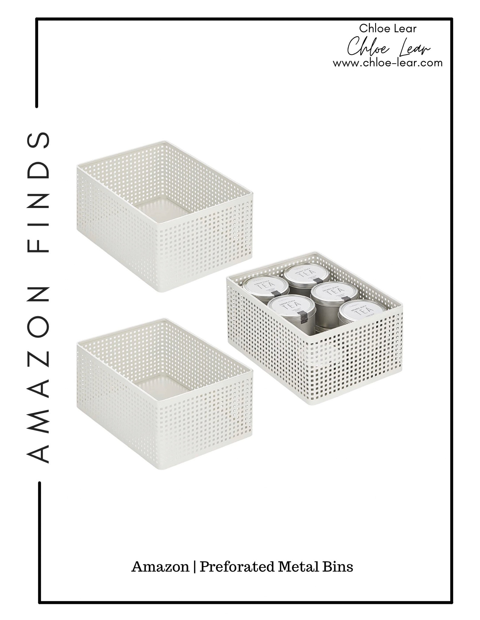 Love these metal bins for the pantry from Amazon.
#amazon #amazonfinds #pantry #pantryorganization

#LTKhome #LTKFind #LTKunder100