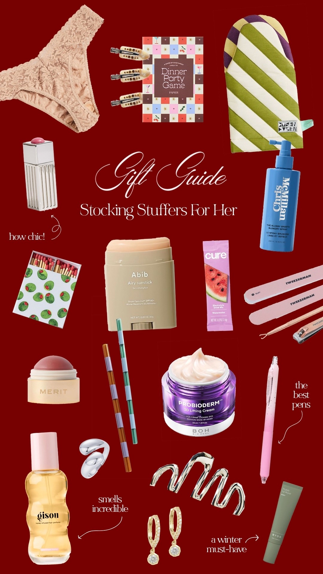 Stocking Stuffers For Her 

#LTKHoliday #LTKGiftGuide