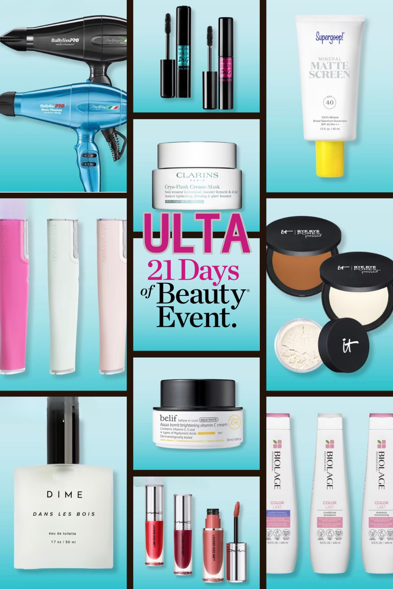 LAST DAY of ULTA’S 21 Days of Beauty - Day 21
Thursday 09/19/24
Get select beauty, makeup, hair, skin at 50% off! 

#LTKBeauty #LTKSaleAlert #LTKFindsUnder100