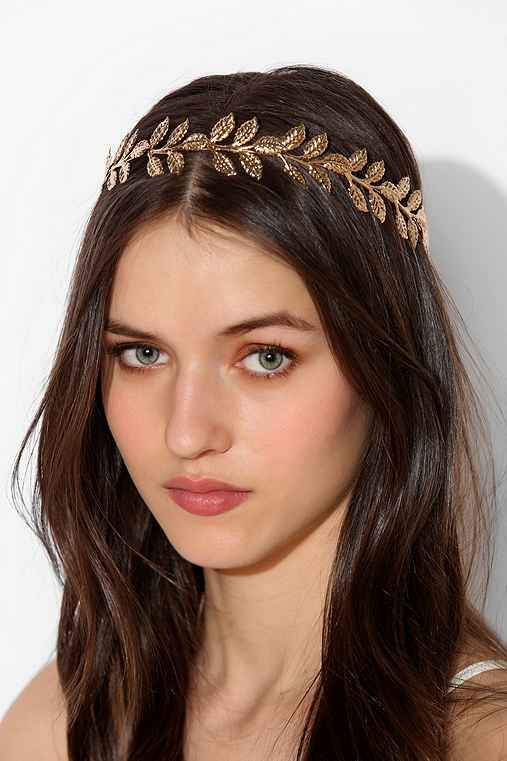 Golden Leaves Halo Headpiece | Urban Outfitters US