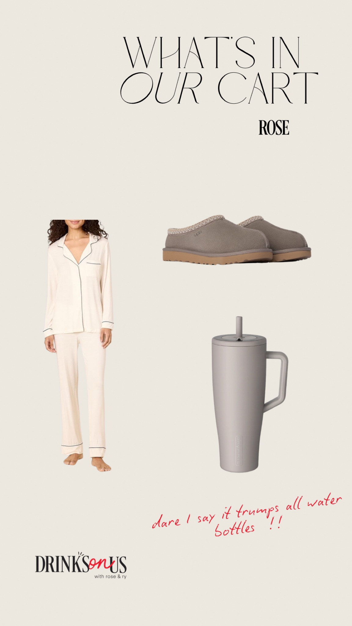 Products mentioned in S02: Episode 2 of Drinks On Us, “Whats In Your Cart?” segment!! 

#LTKActive #LTKFindsUnder50 #LTKBeauty