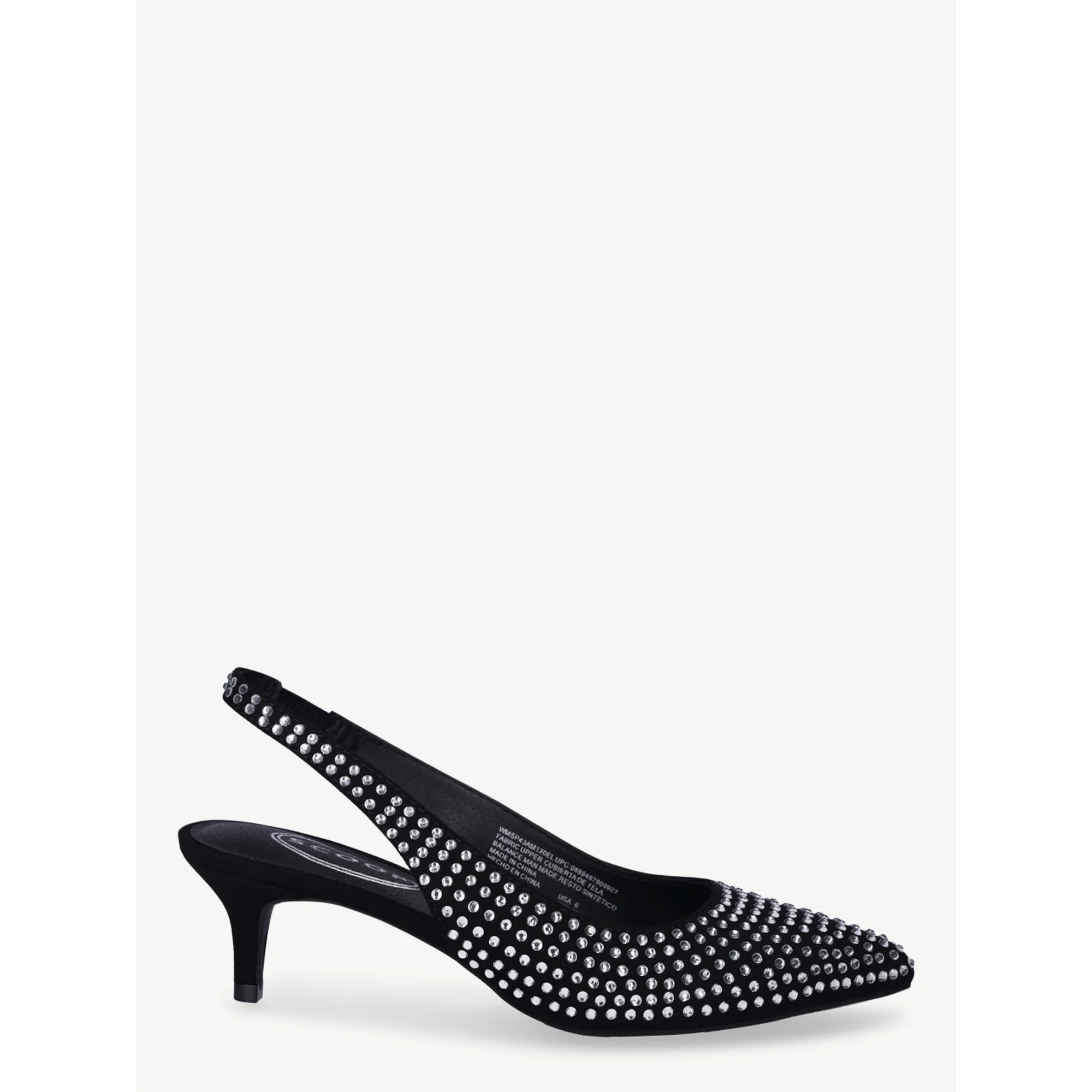 Scoop Women’s Slingback Kitten Heel Pumps | Walmart (US)