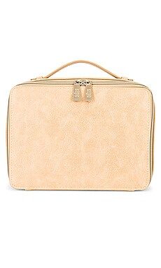 BEIS Cosmetic Case in Beige from Revolve.com | Revolve Clothing (Global)
