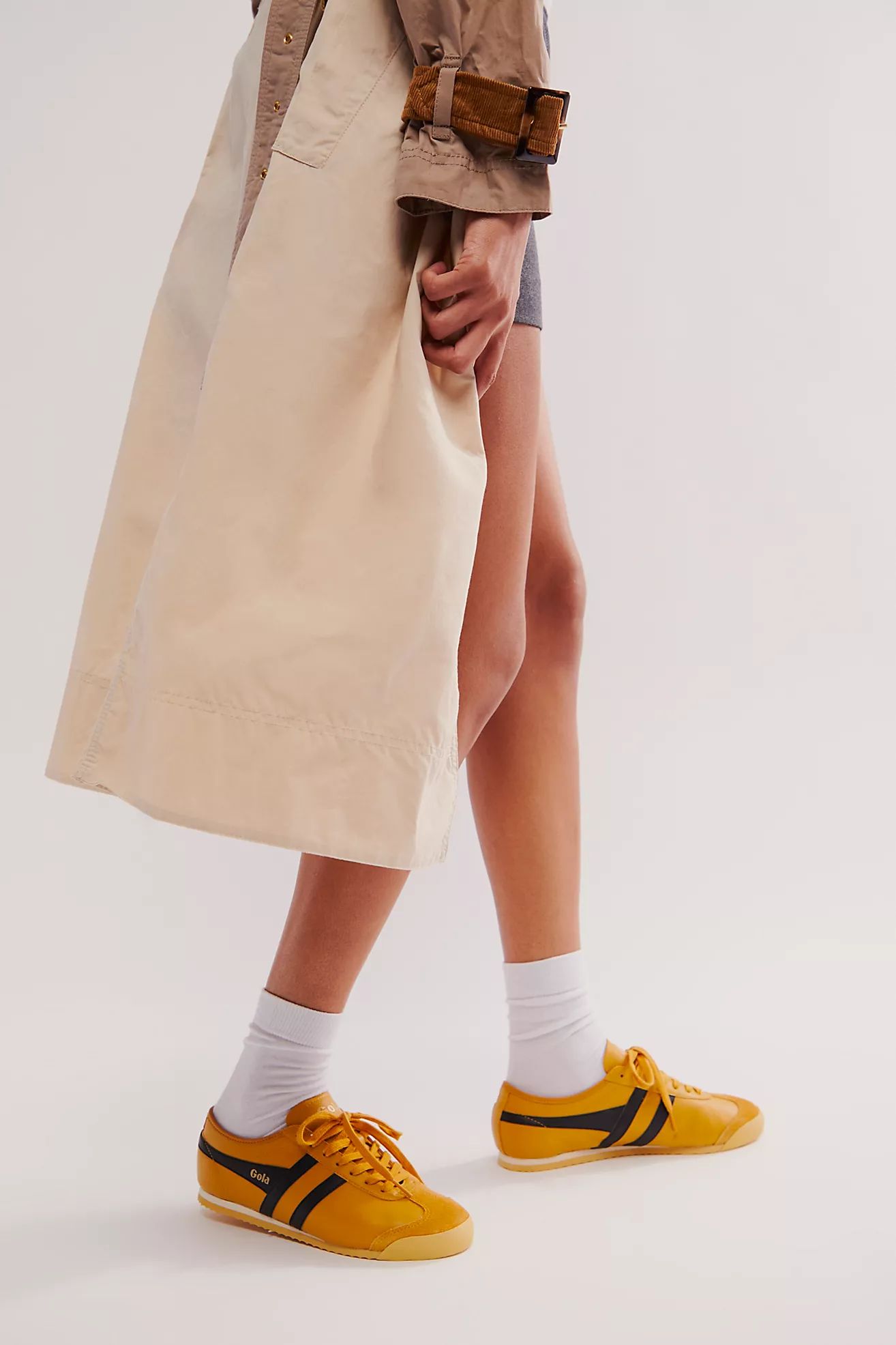 Gola Race Leather Sneakers | Free People (Global - UK&FR Excluded)