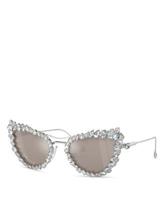Swarovski Butterfly Removable Crystal Clip On Sunglasses, 56mm  | Bloomingdale's Jewelry & Access... | Bloomingdale's (US)