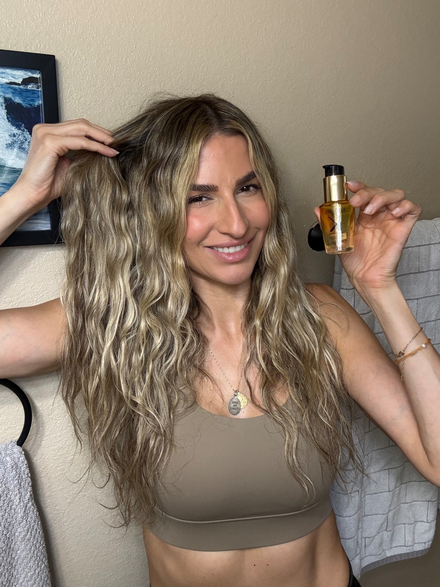 My favorite hair oil for every day use. I need to maintain my hair luminous, shiny, frizz free and hydrated. This oil does wonders for my hair. 

#LTKBeauty #LTKmorningroutine #LTKselfcare