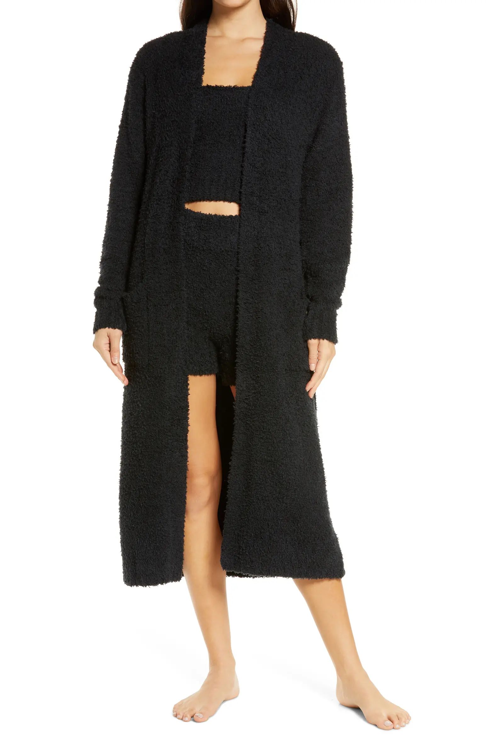 Cozy Knit Bouclé Robe | Nordstrom