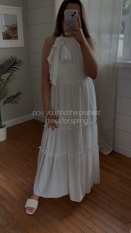 Easter Dress / Amazon Easter Dress / White Maxi Dress 


#LTKfindsunder50 #LTKfindsunder100