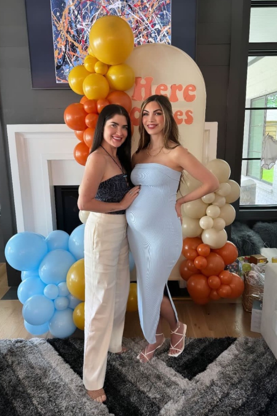 The perfect summer baby shower dress for baby boy! 

Wearing size small!

#LTKfindsunder50 #LTKbump #LTKbaby