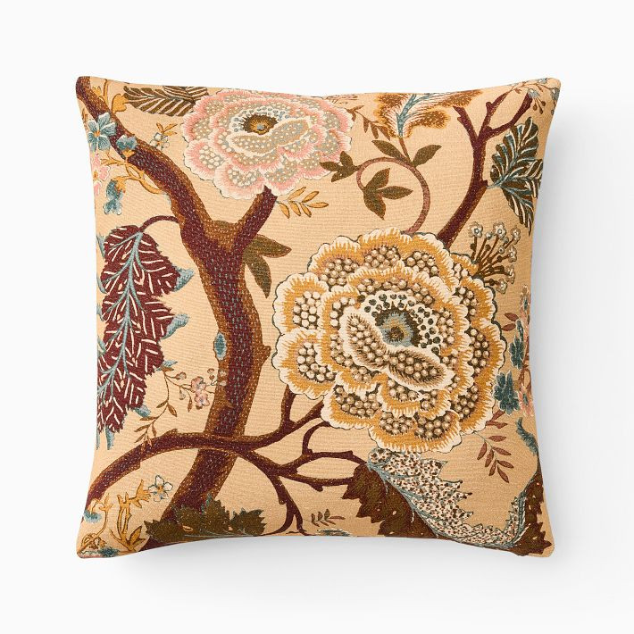 Pierce & Ward Palampore Floral Pillow Cover | West Elm (US)