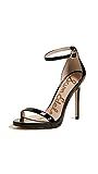Sam Edelman Women's Ariella Heeled Sandal, Black Patent, 10.5 M US | Amazon (US)