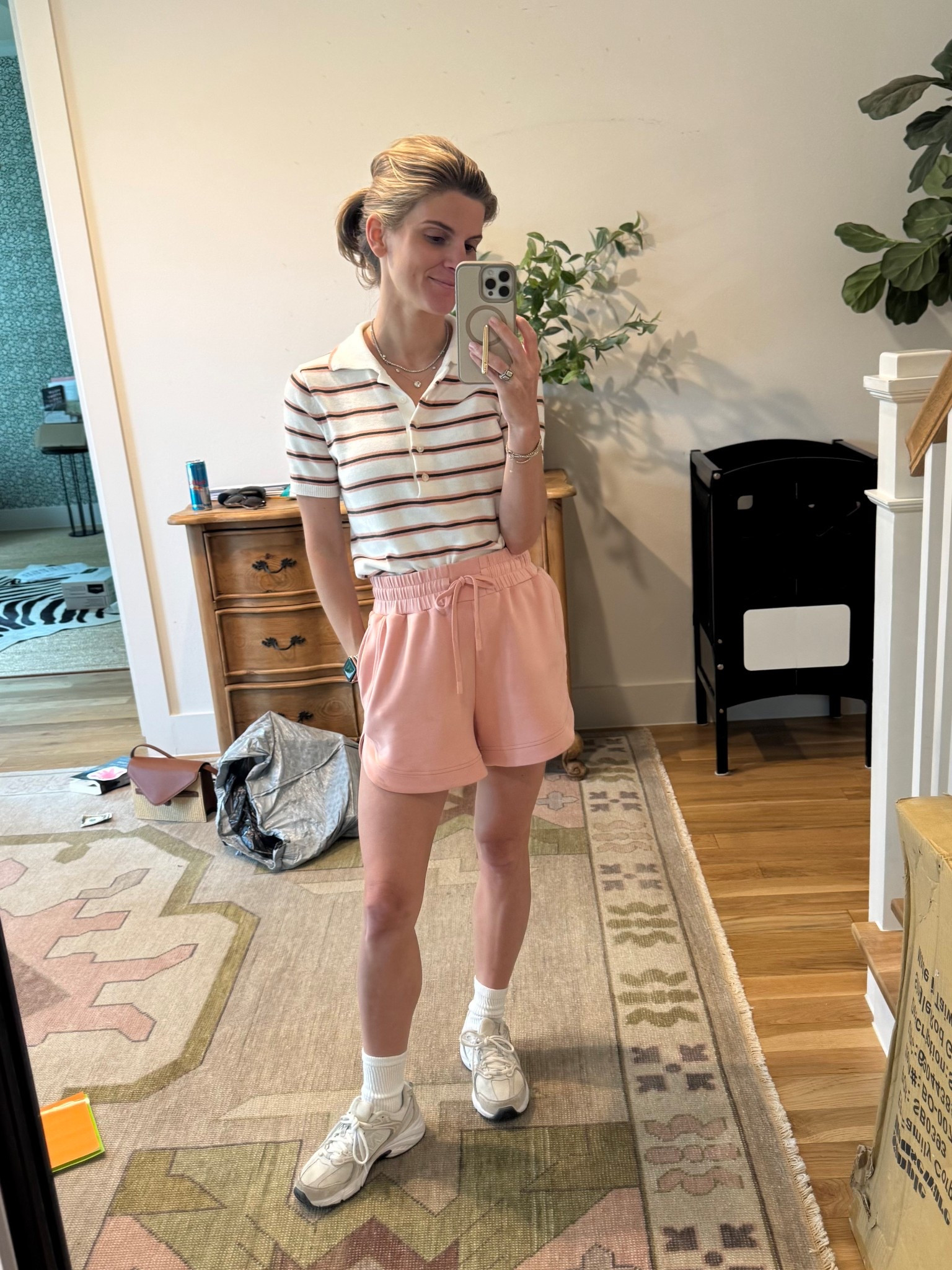 Today’s ootd! Love these shorts so much! 

#LTKStyleTip #LTKSeasonal