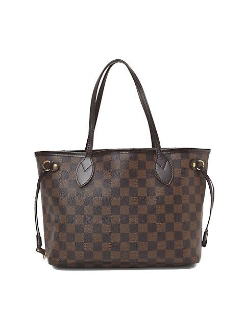 Vintage Louis Vuitton Neverfull PM Damier Ebene Canvas Tote on SALE | Saks OFF 5TH | Saks Fifth Avenue OFF 5TH
