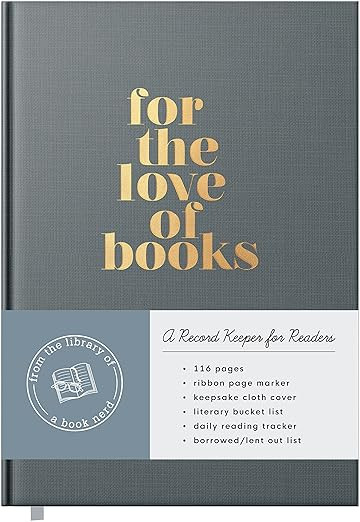 Reading Journal: For the Love of Books, A Book Journal and Planner for Book Lovers to Track, Log ... | Amazon (US)