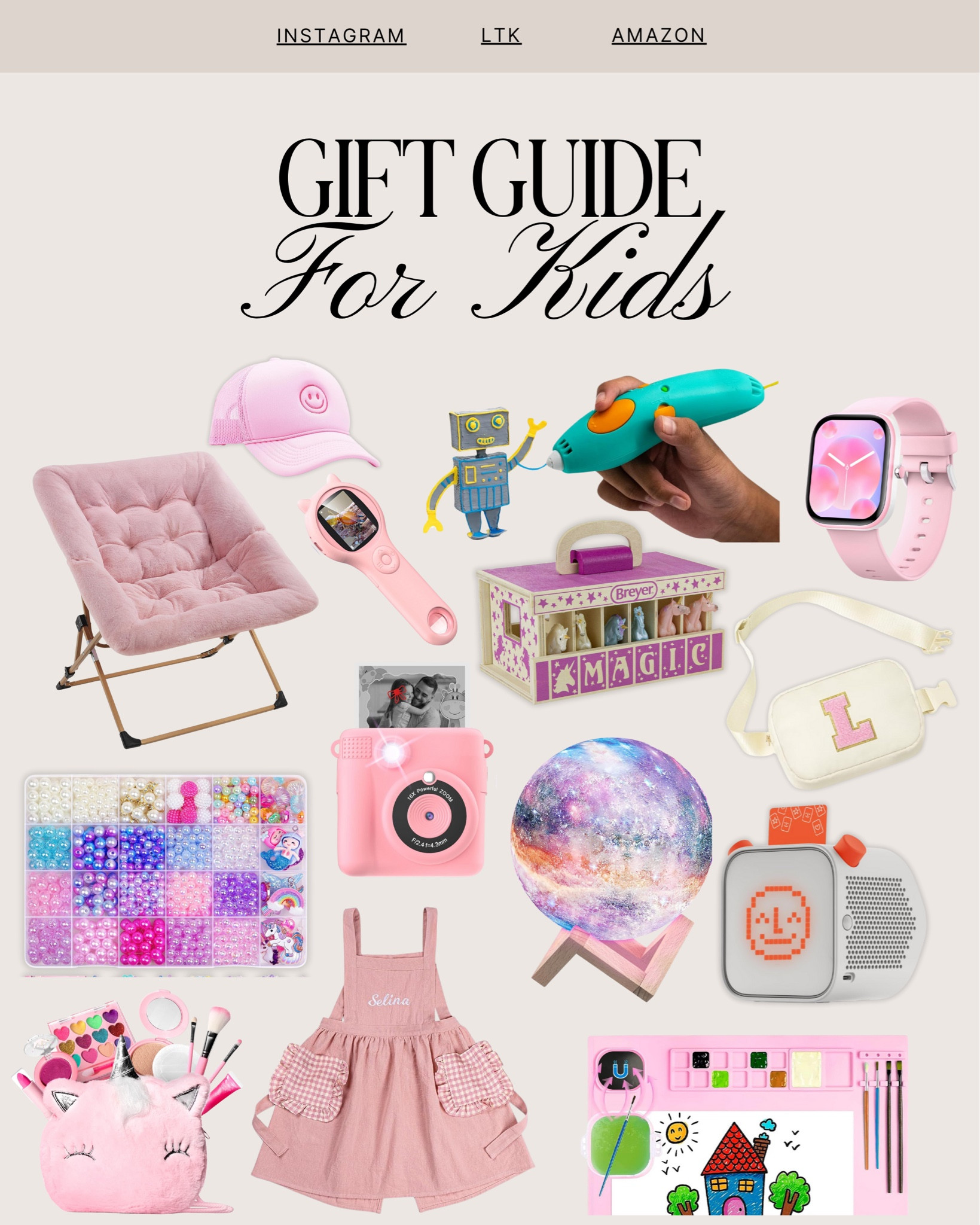 Gift Guide For Kids 

#LTKGiftGuide #LTKKids #LTKHoliday