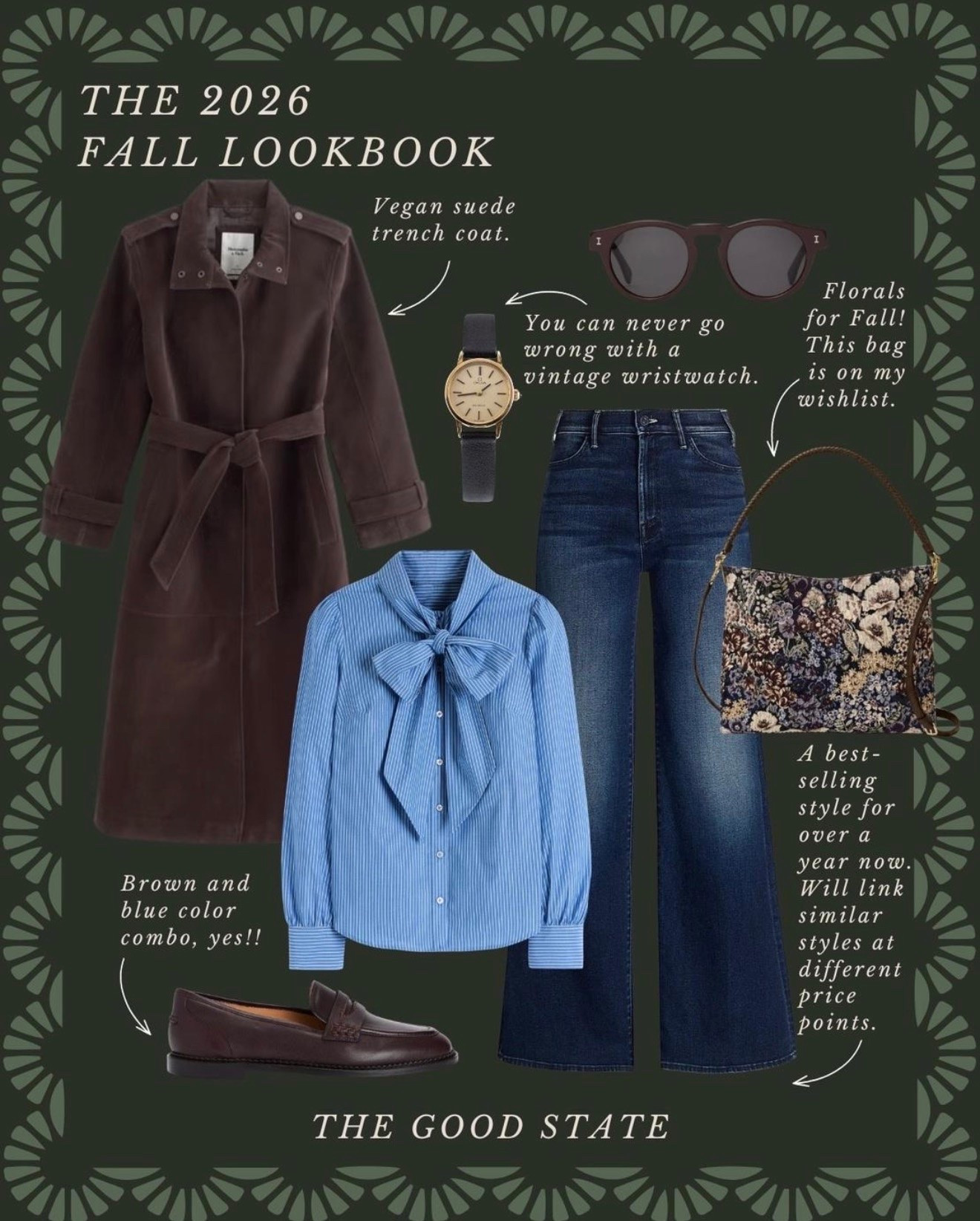 This is for my autumn girlies who romanticize golden autumn mornings layered in heritage knits while slowly strolling with a warm cup of coffee in hand. For the ladies who come alive as the leave begin to change and the air becomes crisp. This is for the ladies who love turtleneck sweaters, classic loafers, suede boots, wool blazers and the warm, welcoming tones of Autumn’s color palette. This collection is for the ladies already planning days at the Apple orchard and dreaming about the dinner parties the season holds. For the ones who undoubtedly appreciate classic staples, but who are also confident in pops of color, eclectic prints and who love finding ways to add texture to their outfits. For the ones inspired by Ralph Lauren, J.Crew and maybe even Lorelai Gilmore. This is for you my friends🍂