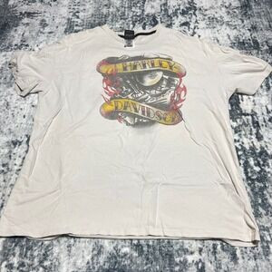 Harley Davidson Shirt Graphic Print Motor Cycles Rock City Little Rock Size 2XL | Poshmark
