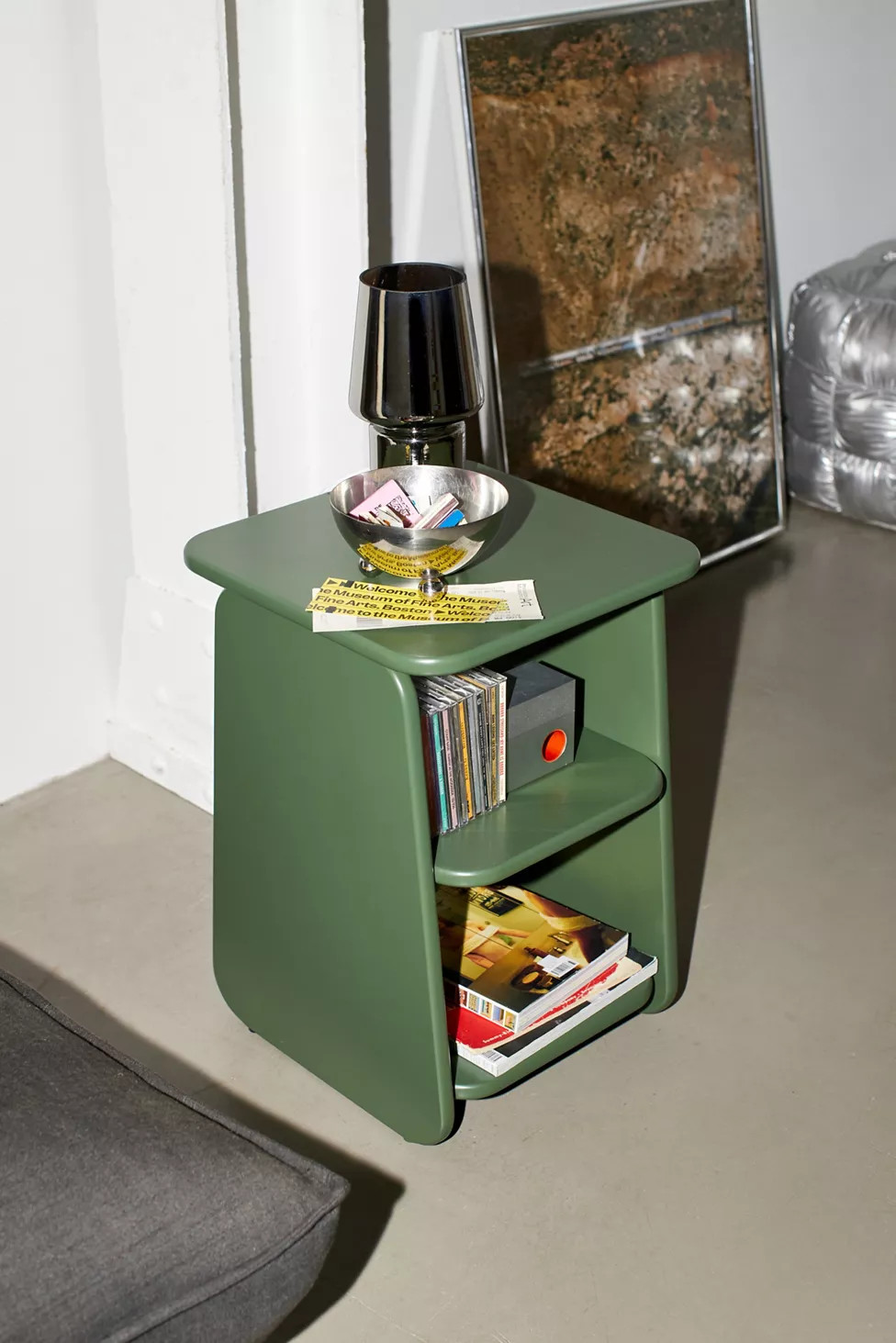 Silas Wood Storage Nightstand | Urban Outfitters (US and RoW)